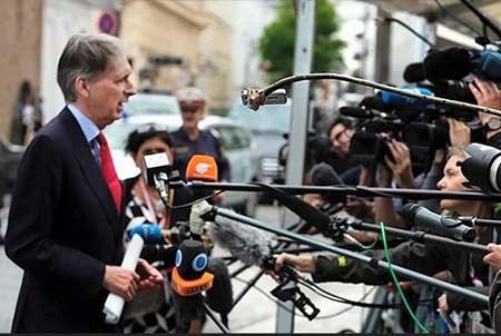 ابتکار یک خبرنگار+ عکس