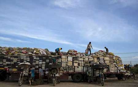 شهر بازیافت زباله های الکترونیک