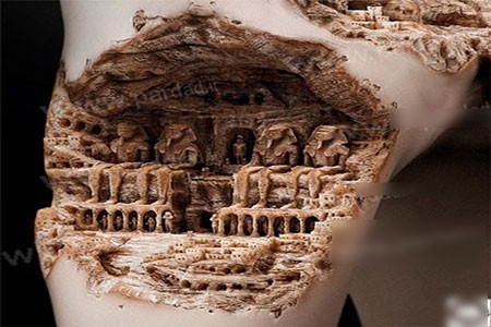 اخبار,اخبارگوناگون ,آثار هنری روی دندان های انسان