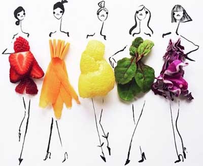اخبار,اخبارگوناگون ,میوه ای‌ترین لباس‌ها در دنیای مد