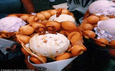 اخبار,اخبار  گوناگون , تغییر در فرم نان بستنی