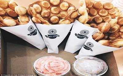 اخبار,اخبار  گوناگون , تغییر در فرم نان بستنی