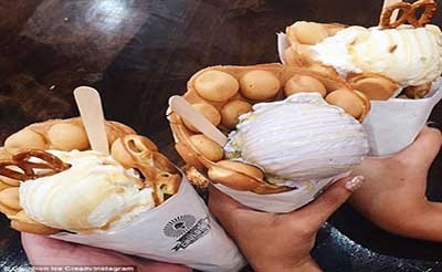 اخبار,اخبار  گوناگون , تغییر در فرم نان بستنی