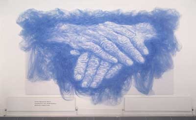 اخبار,اخبار گوناگون ,تصاویر بی‌نظیر نقاشی با پارچه