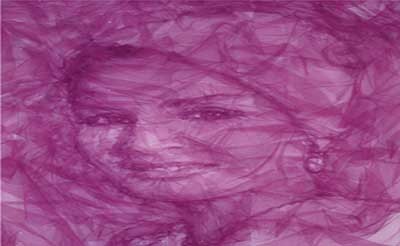 اخبار,اخبار گوناگون ,تصاویر بی‌نظیر نقاشی با پارچه