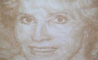 اخبار,اخبار گوناگون ,تصاویر بی‌نظیر نقاشی با پارچه