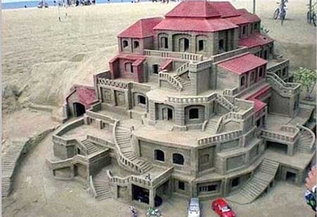 اخبار,اخبارگوناگون ,زیباترین قلعه های شنی