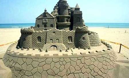 اخبار,اخبارگوناگون ,زیباترین قلعه های شنی