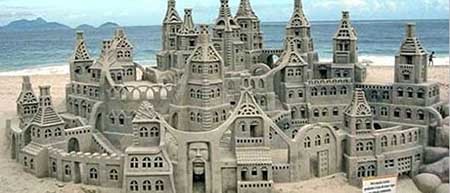 اخبار,اخبارگوناگون ,زیباترین قلعه های شنی