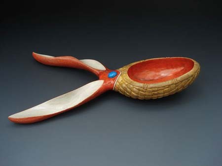 اخبار , اخبار گوناگون,قاشق های چوبی زیبا,مجسمه با قاشق های چوبی