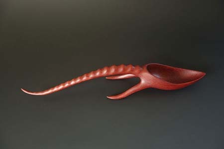 اخبار , اخبار گوناگون,قاشق های چوبی زیبا,مجسمه با قاشق های چوبی