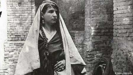 دختر ایرانی 120 سال پیش+تصاویر نایاب