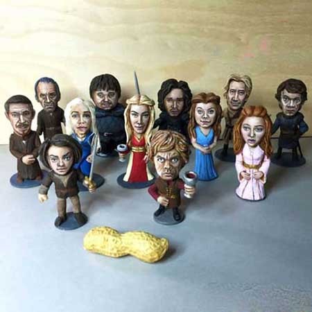 هنرنمایی های جالب با بادام زمینی