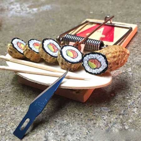 هنرنمایی های جالب با بادام زمینی