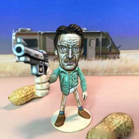 هنرنمایی های جالب با بادام زمینی