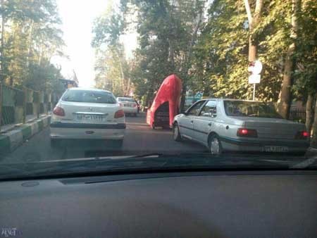 اخبار , اخبار گوناگون, ماشین پاشنه بلند