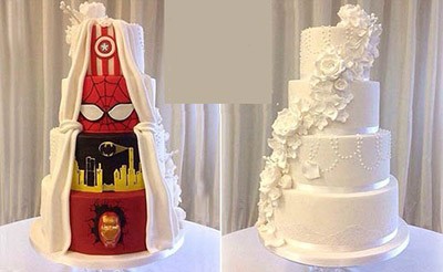 اخبار,اخبار گوناگون,کیک عروسی