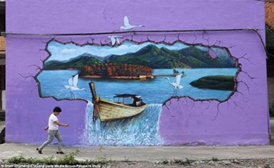 اخبار,اخبار گوناگون,رنگارنگ‌ترین روستا