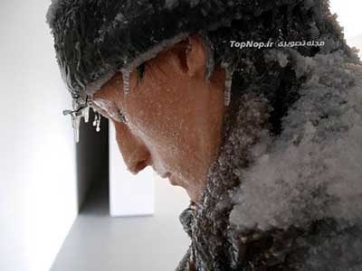 اخبار,اخبارگوناگون , مجسمه مرد برفی اخبار,اخبارگوناگون , مجسمه مرد برفی