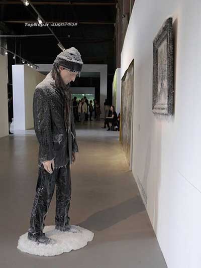 اخبار,اخبارگوناگون , مجسمه مرد برفی اخبار,اخبارگوناگون , مجسمه مرد برفی