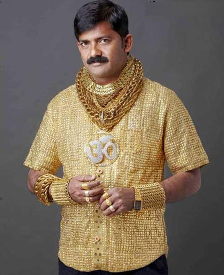 اخبار,اخبار گوناگون ,لباس طلا