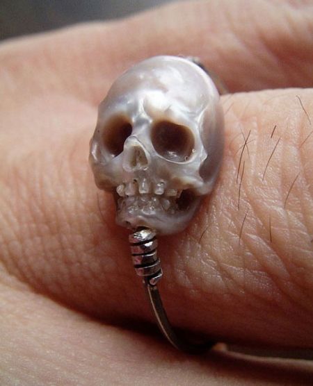 اخبار,اخبار گوناگون,جواهرات با جمجمه های مرواریدی