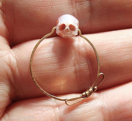 اخبار,اخبار گوناگون,جواهرات با جمجمه های مرواریدی