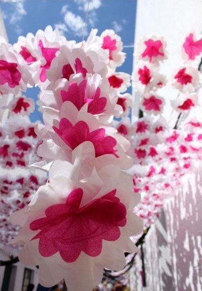 اخبار , اخبار گوناگون,جشنواره گل های کاغذی,تصاویر جشنواره گل های کاغذی