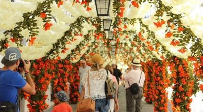 اخبار , اخبار گوناگون,جشنواره گل های کاغذی,تصاویر جشنواره گل های کاغذی