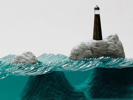 اخبار , اخبار گوناگون,مجسمه هایی از شیشه و بتن,ساخت مجسمه هایی از شیشه و بتن