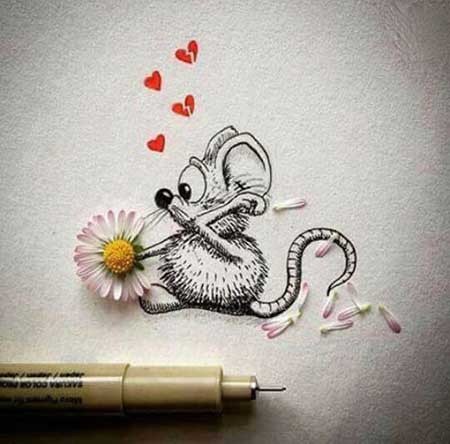 عکسهای هنرِ موشی