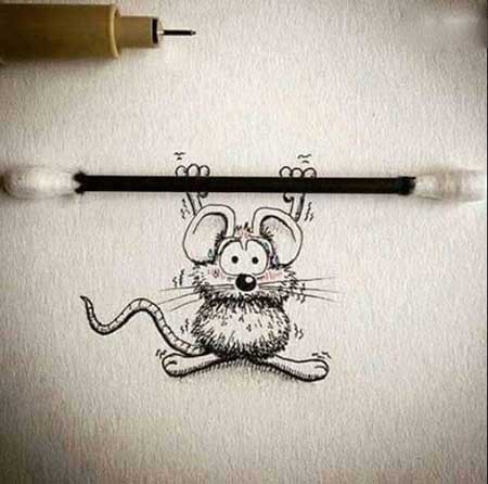 عکسهای هنرِ موشی