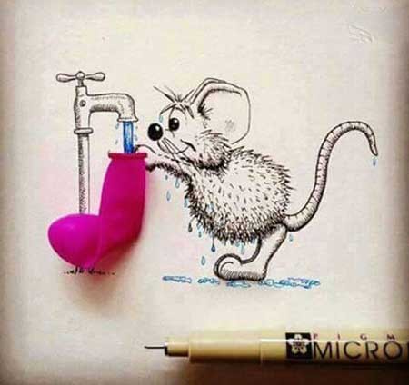 عکسهای هنرِ موشی