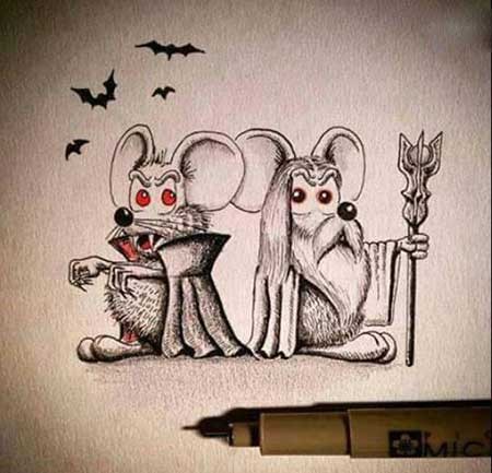 عکسهای هنرِ موشی