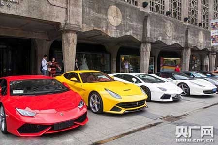 صحنه ای دیوانه کننده در شانگهای