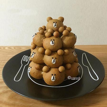 اخبار,اخبار گوناگون,نان به شکل شخصیت های کارتونی