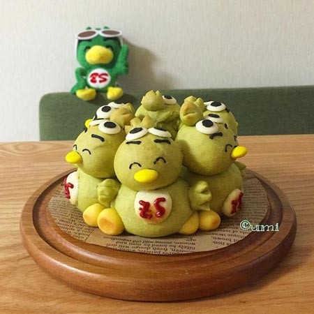 اخبار,اخبار گوناگون,نان به شکل شخصیت های کارتونی