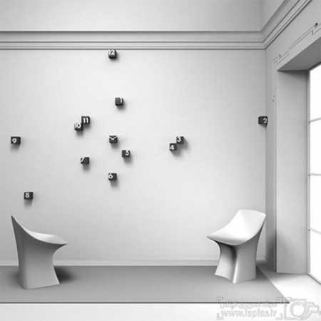 اخبار,اخبار گوناگون , ساعت دیواری های خلاقانه 