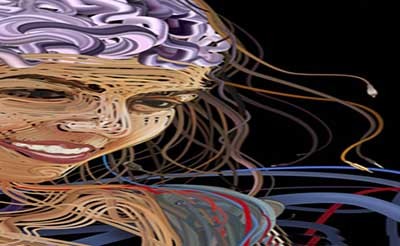 اخبار,اخبارگوناگون ,ابتکاری جالب در نقاشی با سیم