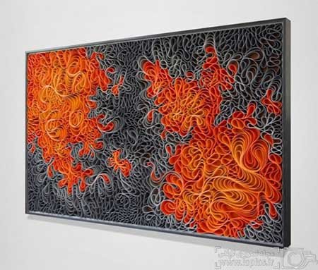 اخبار,اخبارگوناکون,سه بعدی های هیپنوتیزم کننده روی بوم