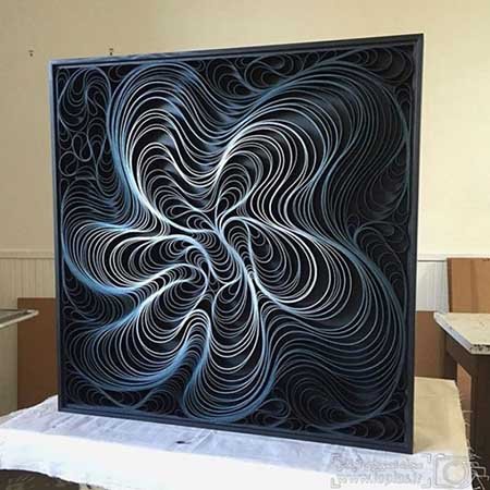 اخبار,اخبارگوناکون,سه بعدی های هیپنوتیزم کننده روی بوم