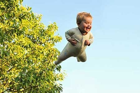 دختر سندروم داونی میتواند پرواز کند