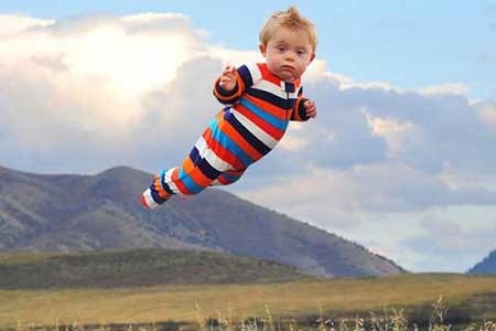 دختر سندروم داونی میتواند پرواز کند