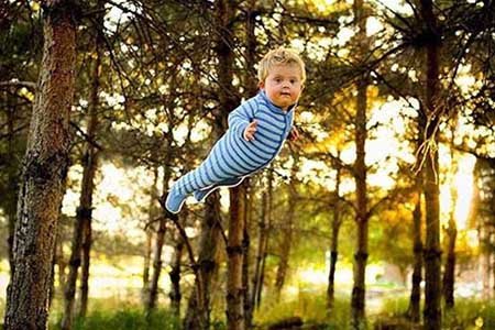 دختر سندروم داونی میتواند پرواز کند