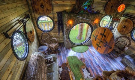 اخبار , اخبار گوناگون , خانه درختی