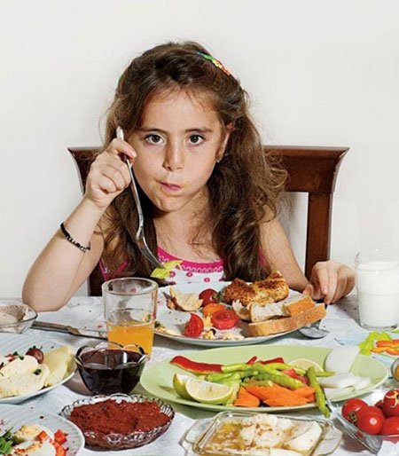 اخبار,اخبار گوناگون,صبحانه بچه های سراسر دنیا 