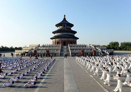اخبار,اخبار گوناگون,ثبت رکورد جدید ورزش دسته‌جمعی تای چی در گینس