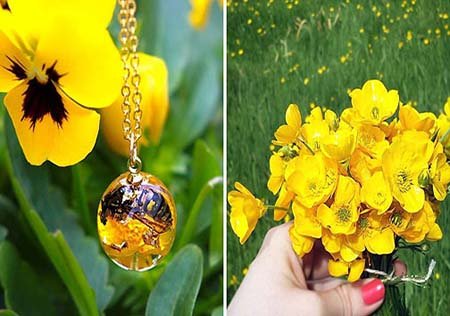 اخبار,اخبار گوناگون, زیورآلاتی از جنس گل و گیاه اخبار,اخبار گوناگون, زیورآلاتی از جنس گل و گیاه