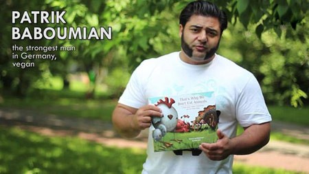 قویترین مرد آلمان، یک گیاهخوار ایرانی! 1