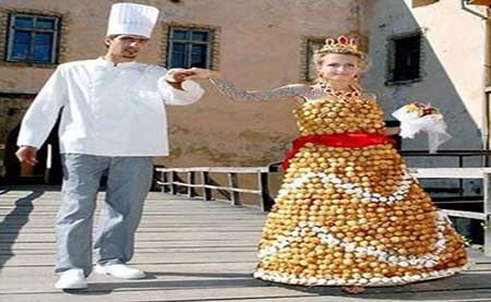 زشت ترین لباس عروس ها